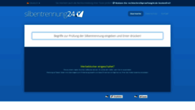 What Silbentrennung24.de website looked like in 2020 (4 years ago)