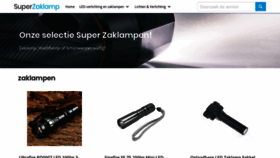 What Superzaklamp.nl website looked like in 2020 (4 years ago)