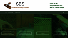 What Swaffhambs.co.uk website looked like in 2020 (4 years ago)