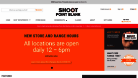 What Shootpointblank.com website looked like in 2020 (4 years ago)