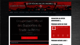 What Supporters-stade-de-reims.com website looked like in 2020 (4 years ago)