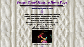 What Shawlministry.com website looked like in 2020 (4 years ago)