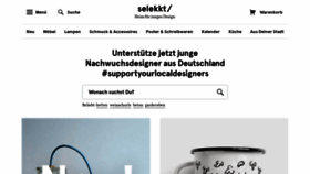 What Selekkt.com website looked like in 2020 (4 years ago)