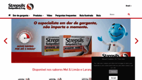 What Strepsils.com.br website looked like in 2020 (4 years ago)