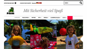 What Swimtrainer.de website looked like in 2020 (4 years ago)
