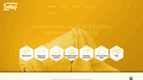 What Svitap.cz website looked like in 2020 (6 years ago)