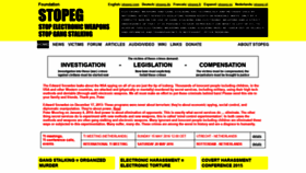 What Stopeg.com website looked like in 2020 (4 years ago)