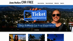 What Santabarbaracarfree.org website looked like in 2020 (4 years ago)