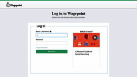 What Sso.wagepoint.com website looked like in 2020 (4 years ago)