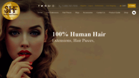 What Superhairfactory.com website looked like in 2020 (4 years ago)