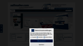 What Selfmailer.com website looked like in 2020 (4 years ago)