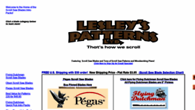 What Scrollsawbladespatterns.com website looked like in 2020 (4 years ago)