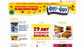 What Sladskaz.ru website looked like in 2020 (4 years ago)