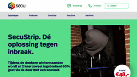 What Secuproducts.nl website looked like in 2020 (4 years ago)