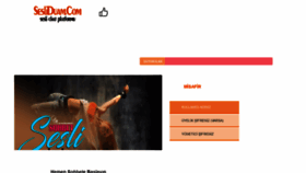 What Sesliduam.com website looked like in 2020 (5 years ago)