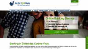 What Steyler-bank.de website looked like in 2020 (4 years ago)