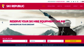 What Ski-republic.com website looked like in 2020 (4 years ago)