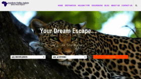 What Southernvalleysafaris.com website looked like in 2020 (4 years ago)