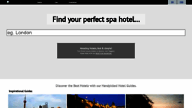 What Spahotelsguides.com website looked like in 2020 (4 years ago)