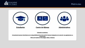 What Sia.unibague.edu.co website looked like in 2020 (4 years ago)