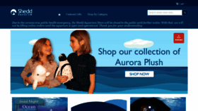 What Shop.sheddaquarium.org website looked like in 2020 (4 years ago)
