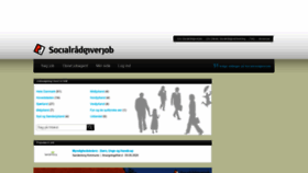 What Socialraadgiverjob.dk website looked like in 2020 (4 years ago)