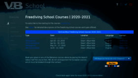 What School.verticalblue.net website looked like in 2020 (4 years ago)