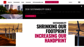 What Sustainability.owenscorning.com website looked like in 2020 (4 years ago)