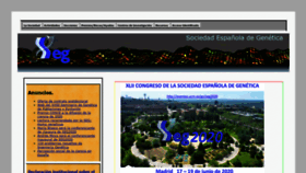 What Segenetica.es website looked like in 2020 (4 years ago)