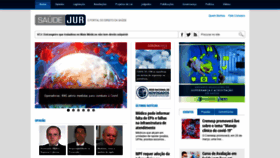 What Saudejur.com.br website looked like in 2020 (4 years ago)