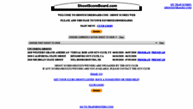 What Shootscoreboard.com website looked like in 2020 (4 years ago)