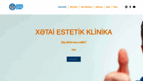 What Sacekimi.az website looked like in 2020 (4 years ago)