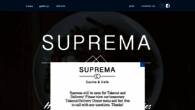 What Supremaitalian.com website looked like in 2020 (4 years ago)