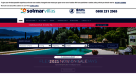What Solmarvillas.com website looked like in 2020 (4 years ago)