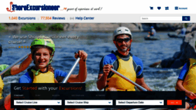 What Shoreexcursioneer.com website looked like in 2020 (5 years ago)