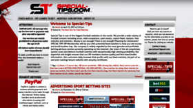 What Special-tips.com website looked like in 2020 (4 years ago)