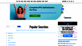 What Search.searchengineland.com website looked like in 2020 (4 years ago)