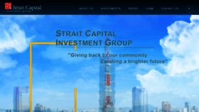 What Strait-capital.com website looked like in 2020 (4 years ago)