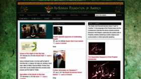 What Sunnah.org website looked like in 2020 (4 years ago)