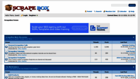 What Scrapeboxforum.com website looked like in 2020 (4 years ago)