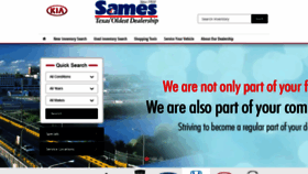 What Samesauto.com website looked like in 2020 (4 years ago)