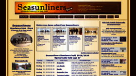What Seasunliners.dk website looked like in 2020 (4 years ago)