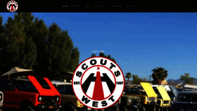 What Scoutswest.com website looked like in 2020 (4 years ago)