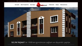 What Seliminsaat.net website looked like in 2020 (4 years ago)