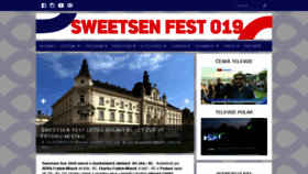 What Sweetsen.cz website looked like in 2020 (4 years ago)