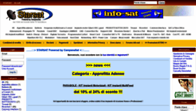 What Starsat.it website looked like in 2020 (4 years ago)