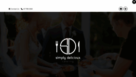 What Simplydeliciousllc.com website looked like in 2020 (4 years ago)