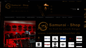 What Samuraischwerter.de website looked like in 2020 (4 years ago)