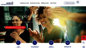 What Sodexo.com.ve website looked like in 2020 (4 years ago)