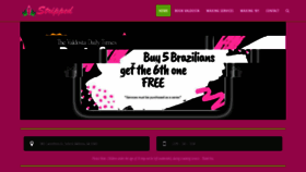 What Strippedwaxing.com website looked like in 2020 (4 years ago)